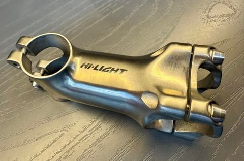  Potang xe đạp titanium không mối hàn Hi light Integrated Stem 31.8 80 / 90 / 100mm 