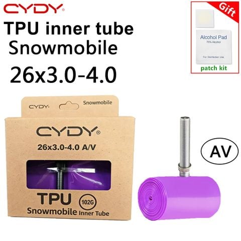  Ruột xe đạp TPU 102 gram CYDY 26 / 27.5 / 29 3.0 - 4.0 van Mỹ 45mm 