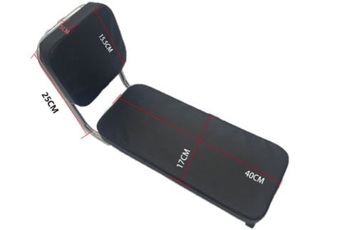  Đệm ngồi baga xe đạp có tựa lưng XD55 