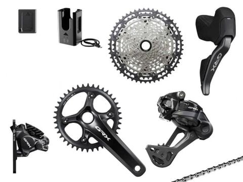  Bộ group xe đạp gravel Shimano GRX Di2 827 1x12 