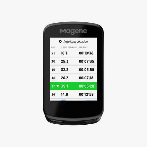  Đồng hố tốc độ xe đạp GPS Magene C606 có dẫn đường 2.8inch Ver 2.0 