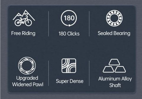  Bộ đùm xe đạp ARC MT088 Boost 15x110 / 12x148 cối HG / XD / MS 32 căm 