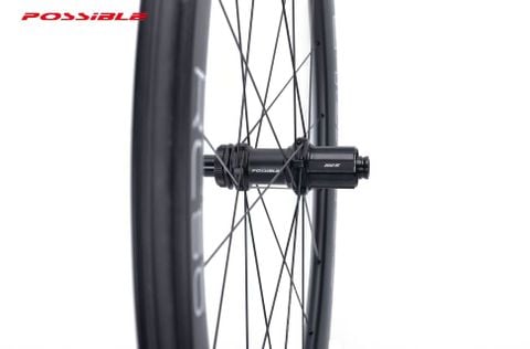  Bánh bộ xe đạp Road / Gravel Possible RC50 40mm / 50mm 12x100 / 12x142 cối HG / XD / MS 