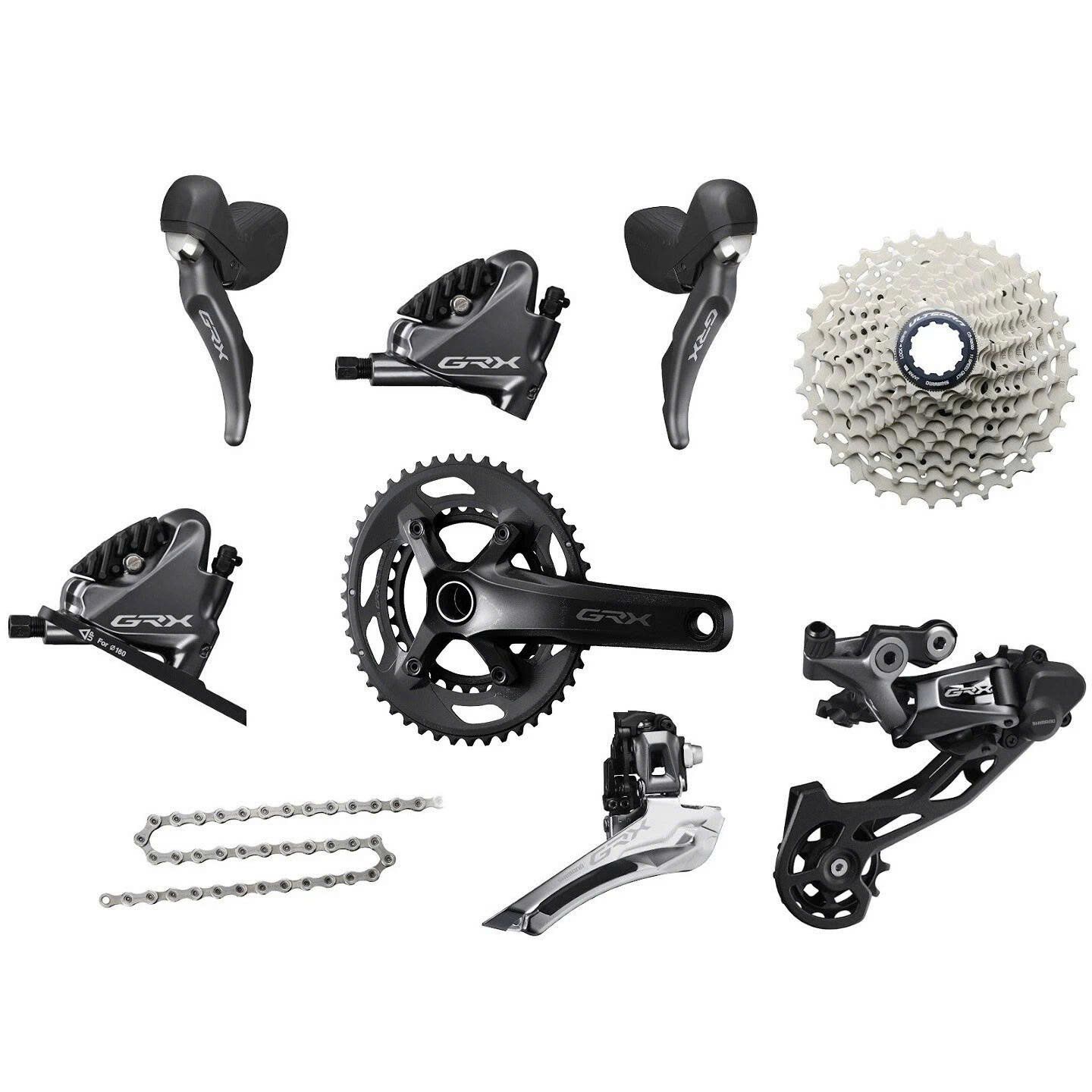 Bộ group xe đạp Shimano GRX RX600 2x11