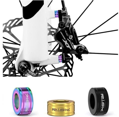  Long dền titanium Risk chêm thắng dĩa xe đạp 5mm RT138 ( cặp ) 