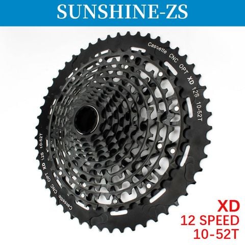  Bộ líp xe đạp Sunshine 12s 10 52 cối XD 