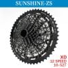 Bộ líp xe đạp Sunshine 12s 10 52 cối XD
