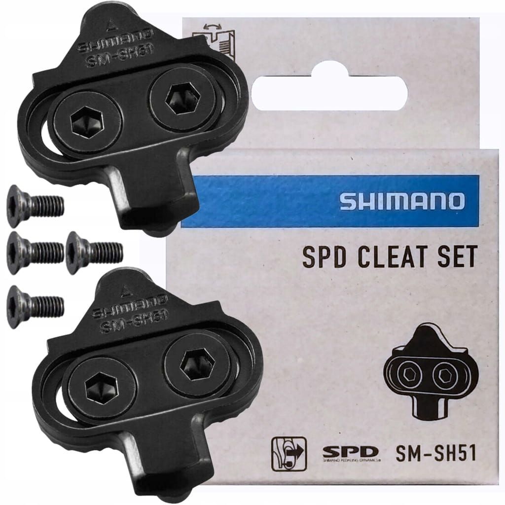 Cleats Shimano dành cho pedal xe đạp chuẩn SPD Shimano SM-SH51 / SM-SH56