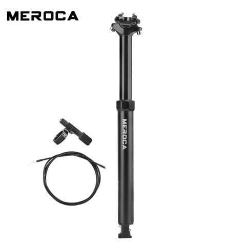  Cốt yên tăng giảm xe đạp Meroca 27.2 / 30.9 / 31.6 hành trình 125mm dài 425mm 