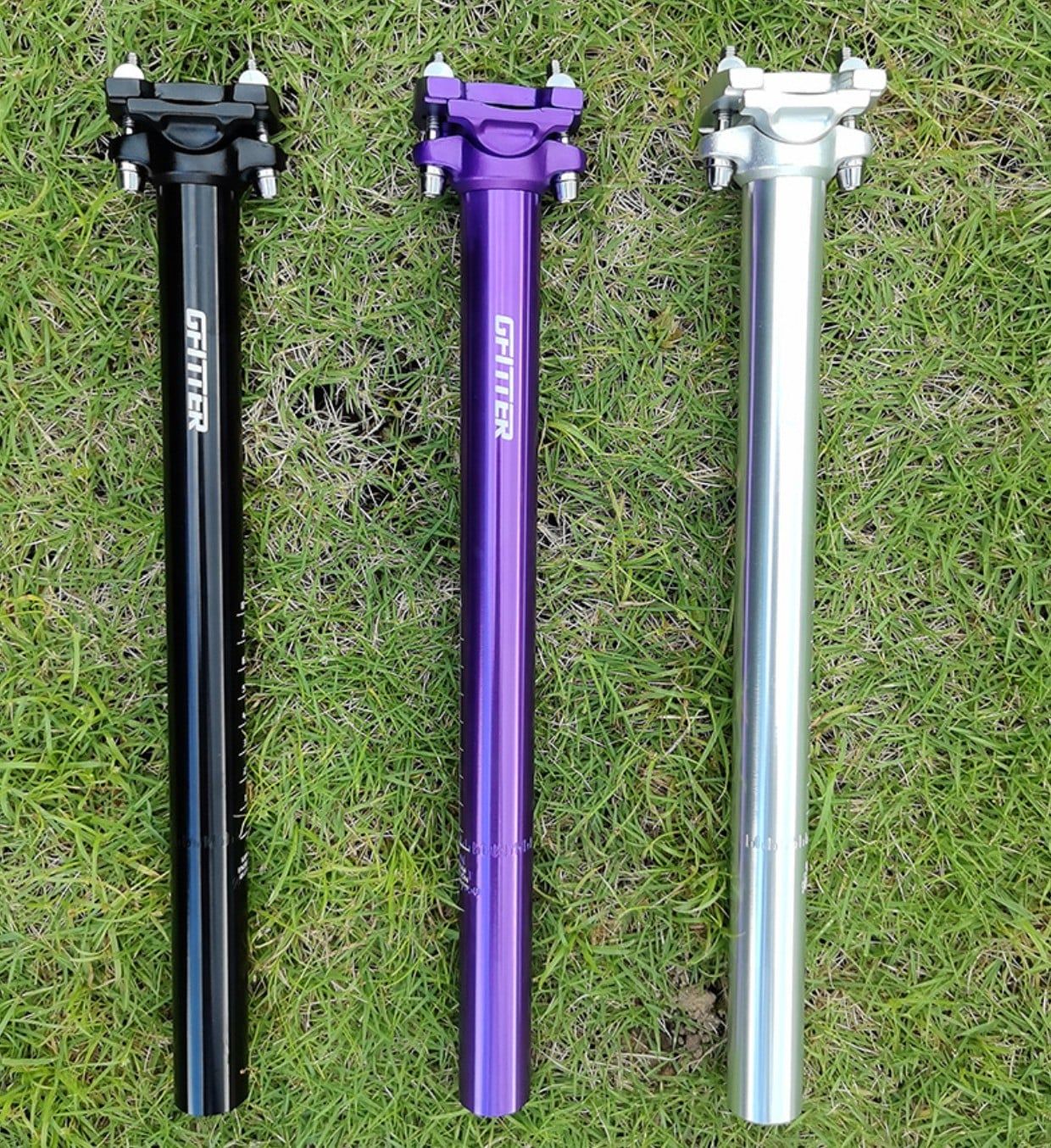 Cốt yên xe đạp GFITTER nhôm CNC 27.2 / 30.9 / 31.6 dài 350mm GT340