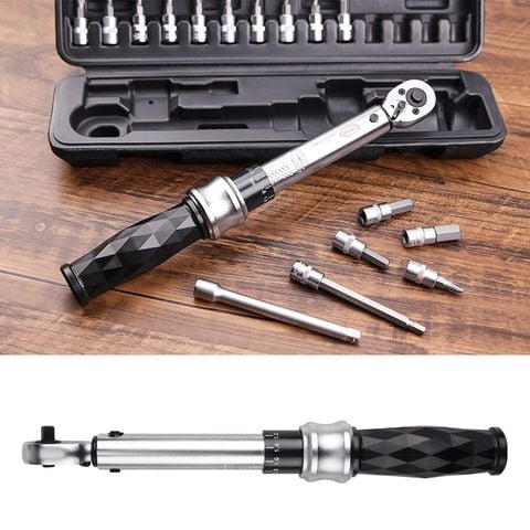  Bộ tool cờ lê lực chuyên dùng cho xe đạp CX-2101 1-25Nm 15 chức năng 