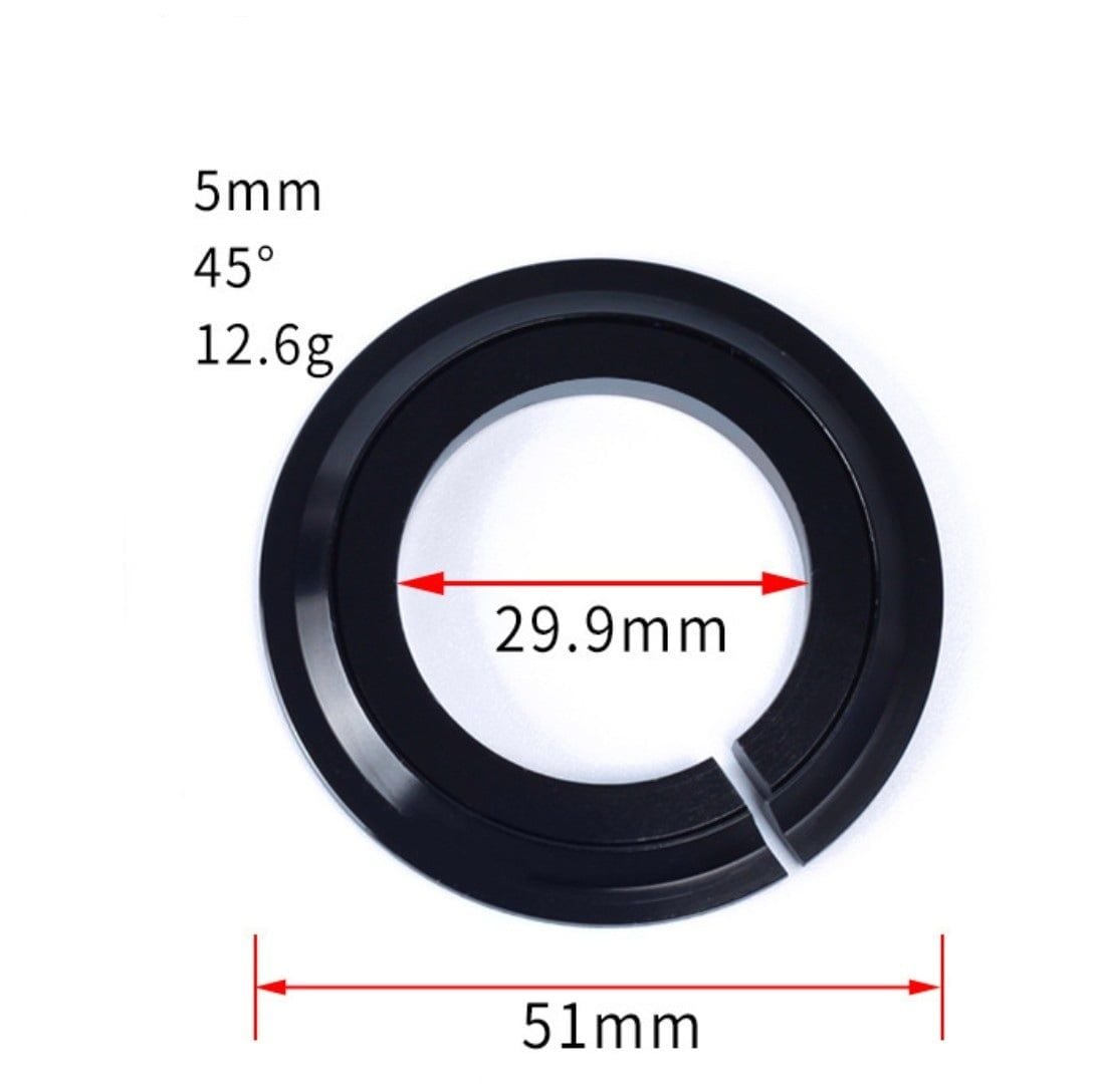 Vòng chêm cổ phuộc bạc đạn cổ 29.2 sang 51mm ( phuộc cổ thẳng sang cổ nở ) Risk RA133