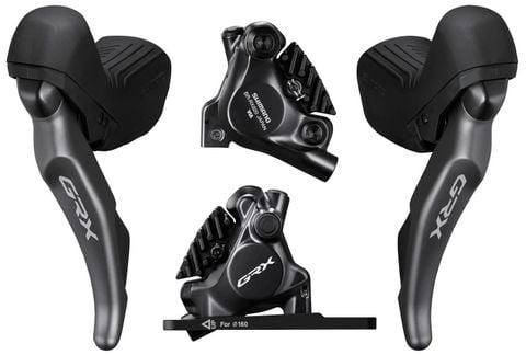  Bộ tay lắc xe đạp gravel Shimano GRX 820 1x12 kèm heo thắng RX820 