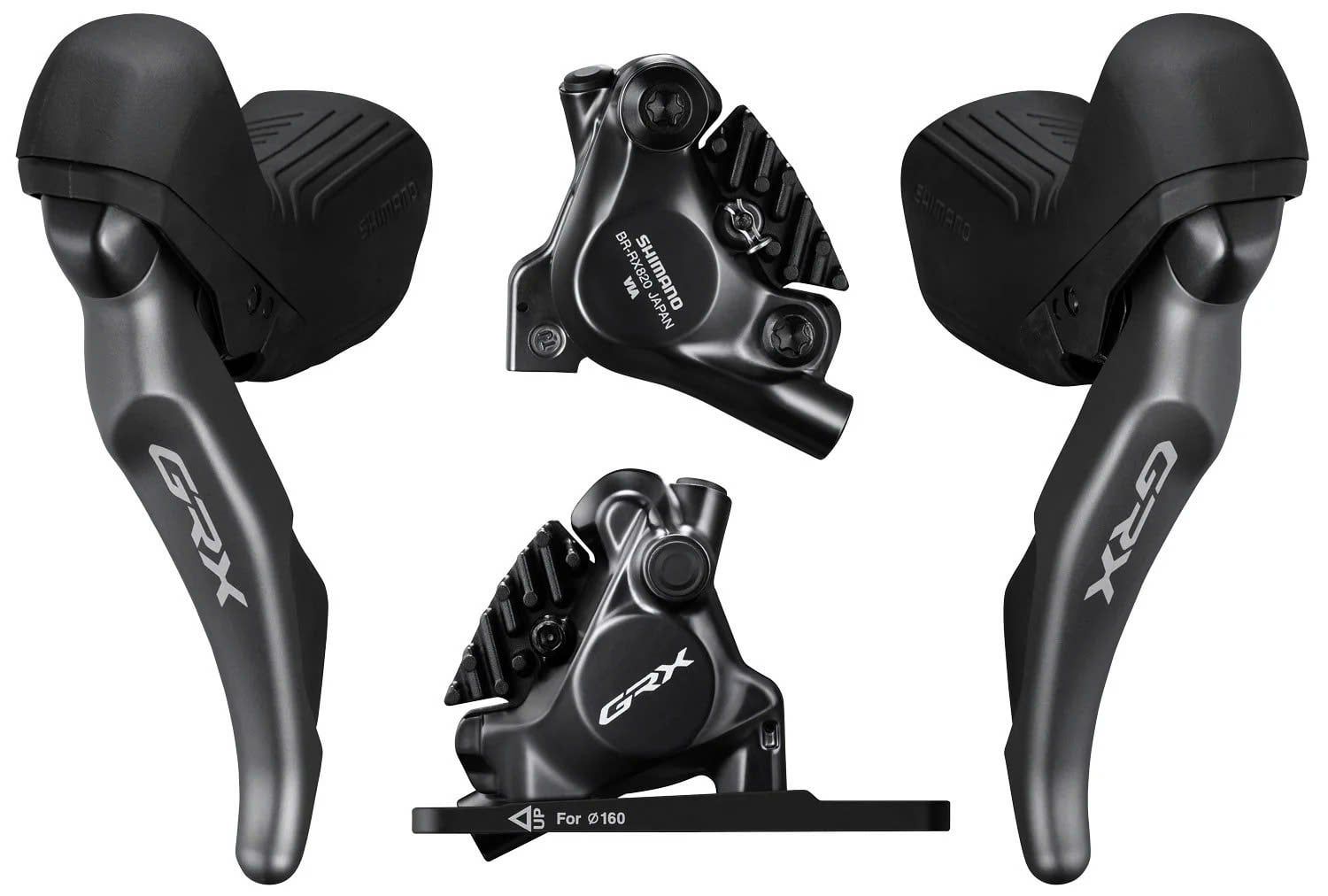 Bộ tay lắc xe đạp gravel Shimano GRX 820 1x12 kèm heo thắng RX820