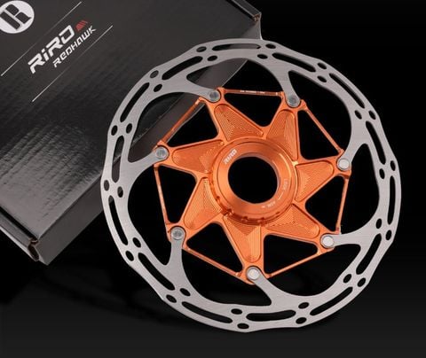  Dĩa thắng xe đạp tản nhiệt centerlock Riro 140mm / 160mm DBR41 