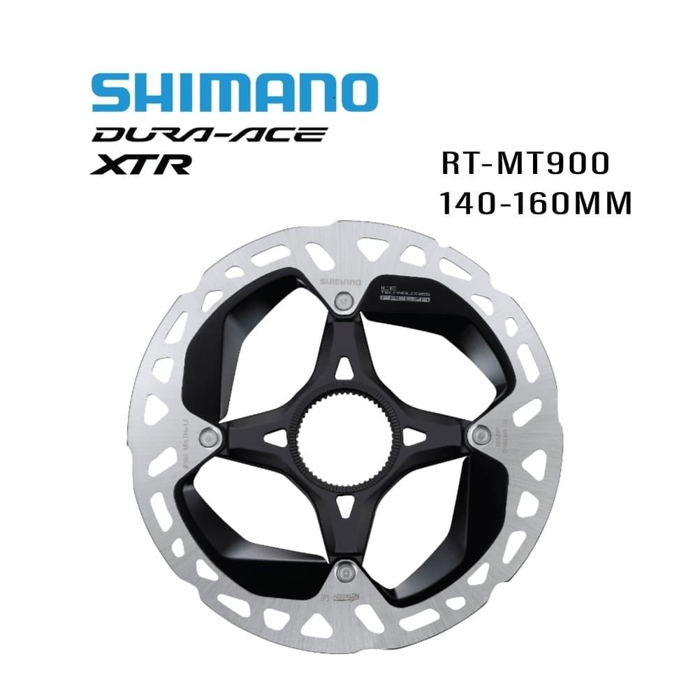 Dĩa thắng xe đạp tản nhiệt centerlock Shimano XTR / Dura-Ace MT900 140mm / 160mm
