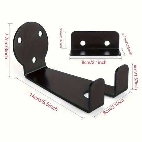  Giá treo xe đạp lên tường móc pedal bộ 3 món ST043 