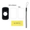 Bộ case cao su bảo vệ đồng hồ xe đạp Garmin Edge 1030 / 1030 Plus kèm kính cường lực và fim dán