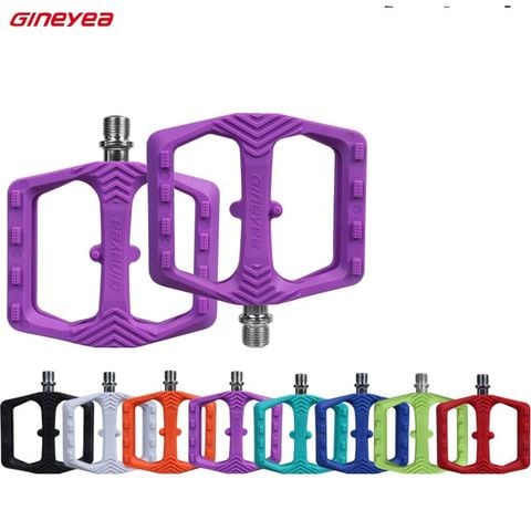  Pedal xe đạp composite city / touring Gineyea M857 3 bạc đạn gai cao su không làm hư đế giày 