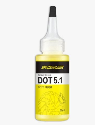 Dầu bơm thắng xe đạp SpaceWalker DOT 5.1 cho thắng SRAM chai 60ml 