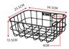 Rổ để baga xe đạp hợp kim nhôm kèm giá để bình nước A5
