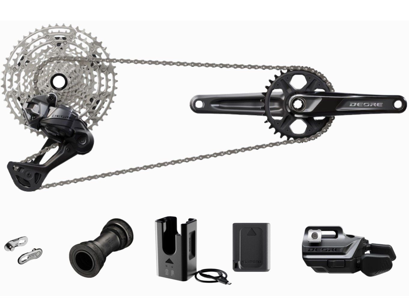 Bộ group xe đạp Shimano Deore Di2 M6250 1x12