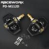 Pedal can xe đạp RaceWork chuẩn SPD MTB 2 mặt can kèm cleat PD-M112D