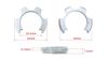 Vòng nhôm chia dây thắng / dây đề xe đạp dành cho chén cổ âm 28.6 x 44mm dày 1.5 / 2.5 / 3.5mm GI-36