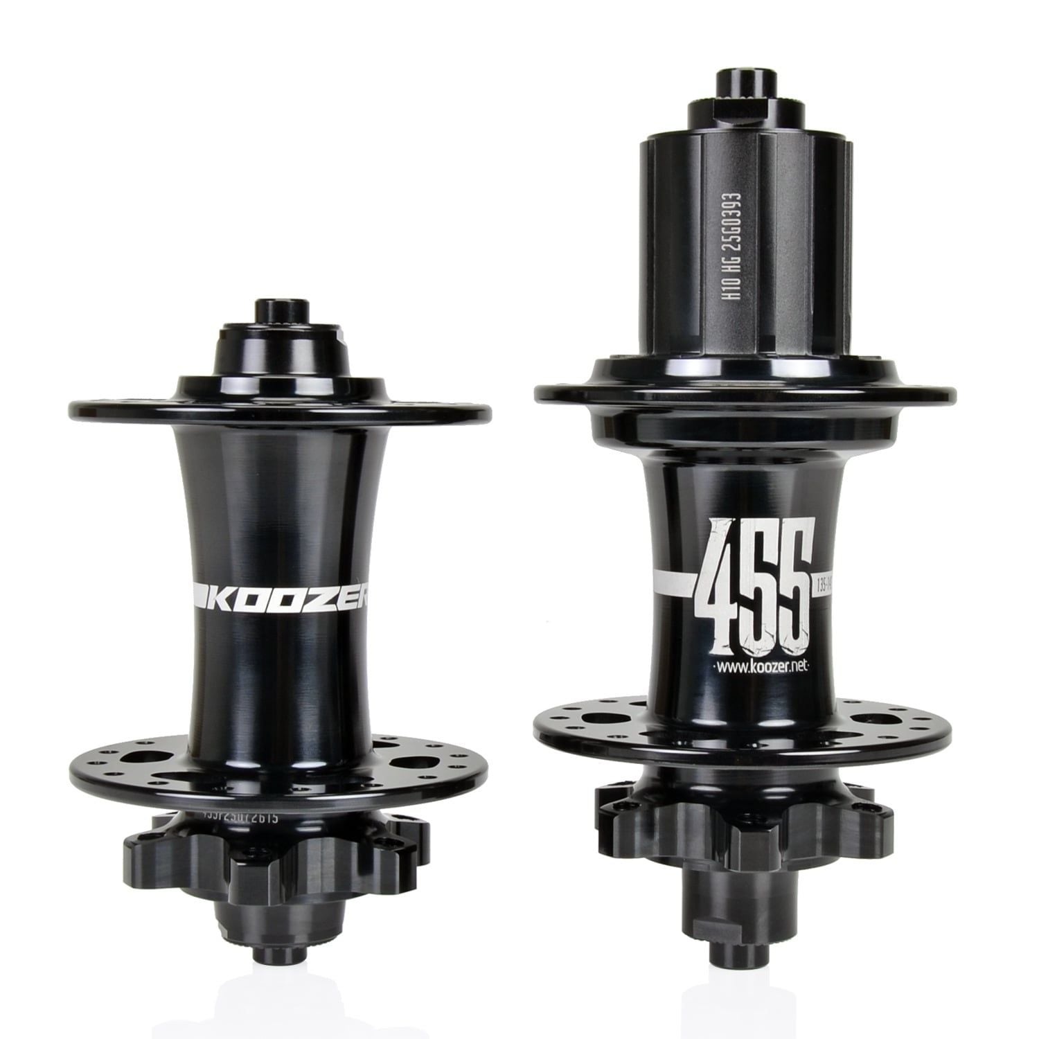 Bộ đùm xe đạp Koozer 455 9x100 10x135 32 căm cối HG / XD / MS căm J 6 ốc