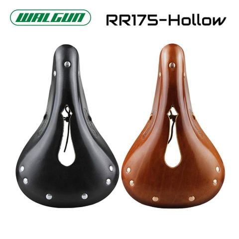  Yên da xe đạp WALGUN RR175 Hollow 280  x 175mm 