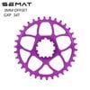 Dĩa xe đạp Semat cho giò chuẩn SRAM GXP 3 ốc 32 / 34 / 36T