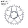 Dĩa xe đạp Semat cho giò chuẩn SRAM GXP 3 ốc 32 / 34 / 36T