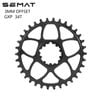Dĩa xe đạp Semat cho giò chuẩn SRAM GXP 3 ốc 32 / 34 / 36T