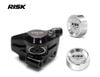 Bộ 2 piston heo thắng titanium Risk dành cho thắng Shimano R7170/R8170/R9270 RT146