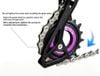 Bánh xe đề xe đạp dẫn hướng (pulley) Ceramic RPANTAHI 18T 11 - 12 speed