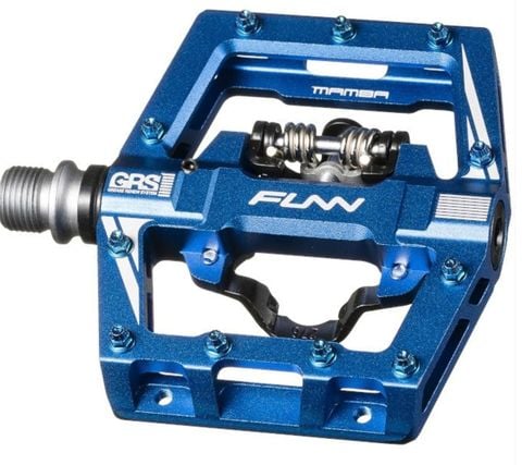  Pedal can xe đạp Funn S One Side 1 mặt phẳng 1 mặt can chuẩn Shimano SPD Mountain 