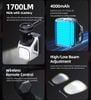 Đèn xe đạp CYCLAMI CYC1700 1700 lumen pin 4000mah remote không dây