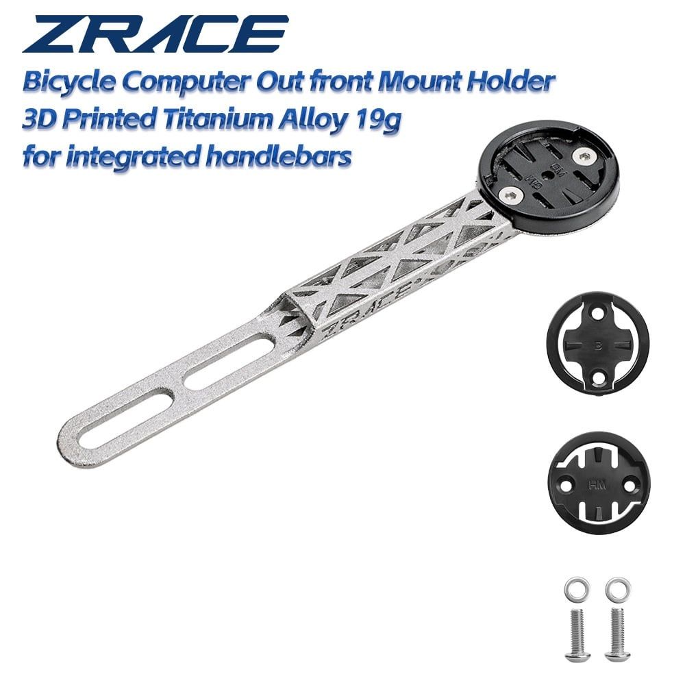Bát gắn đồng hồ / đèn / phụ kiện lên ghidong 2 lỗ ốc in 3D Tiitanium ZRACE GR19 đuôi Garmin ( chỉ gắn phía trên )