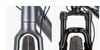 Baga xe đạp kèm rổ hỗ trợ các xe dùng phuộc nhún F19 ( nhôm )