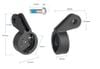 Bát kẹp gọng yên Deemount hỗ trợ gắn cái đèn hậu MagicShine dòng SeeMee BTK020
