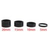 Vòng chêm cổ phuộc - spacer carbon siêu nhẹ Kovelo 5 / 10 / 15 / 20mm