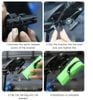 Túi silicon gắn gọng yên xe đạp RRS tháo lắp nhanh YA767