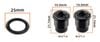Bát cùi đề xe đạp UDH hỗ trợ ren 1.0 và ren 1.5mm ELCNN3