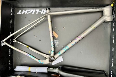  Sườn xe đạp gravel titanium Hi-Light GS phiên bản đặc biệt 