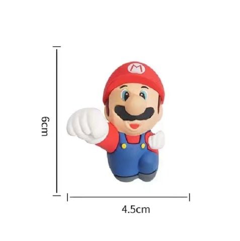  Mô hình Mario dán trang trí xe đạp , xe máy, xe hơi 