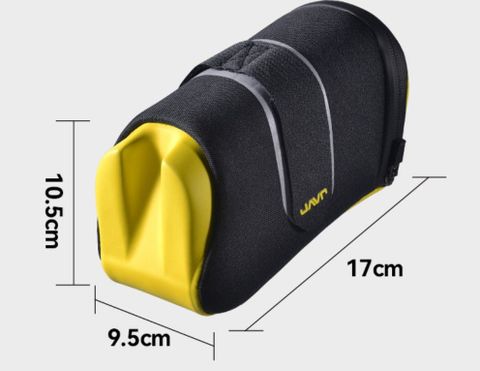  Túi treo cốt yên xe đạp tích hợp bát gắn đèn hậu đuôi tròn chuẩn Garmin  JAVN 1.5L 