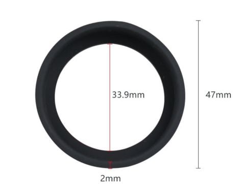  Cao su che bụi cho cốt yên xe đạp gấp đường kính 33.9mm A213 