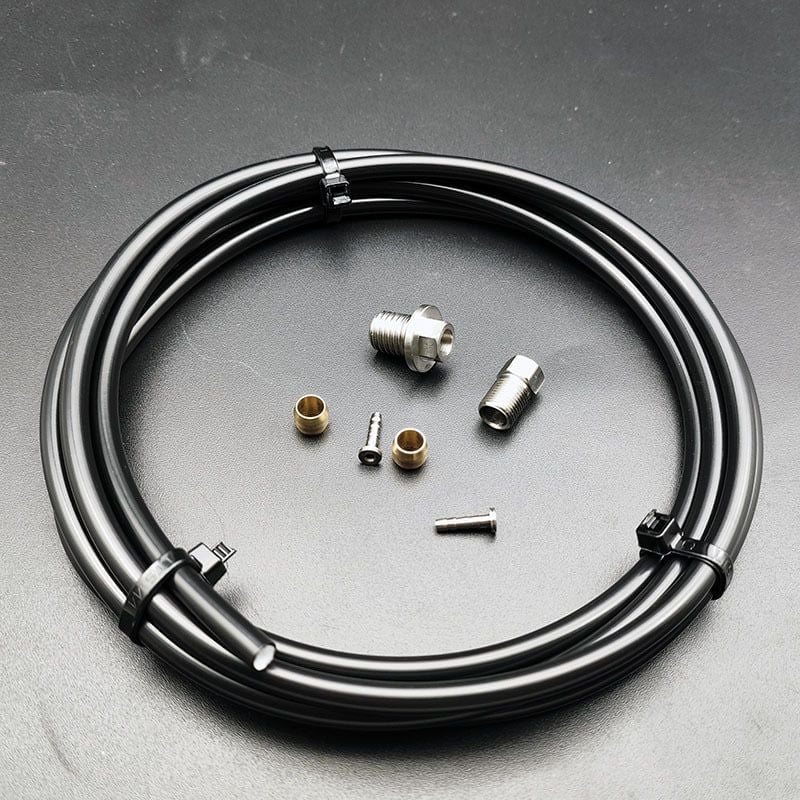 Bộ 2 mét dây dầu và đầu dâu, kim bắp cho thắng xe đạp  Shimano Road / Gravel R9170 R8020 R7020 4720 RX810