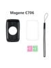 Bộ case cao su kèm kính cường lực cho đồng hồ xe đạp Magene C706