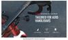 Bát gắn đèn / đồng hồ MagicShine lên ghi đông dẹt TTA-C (carbon)
